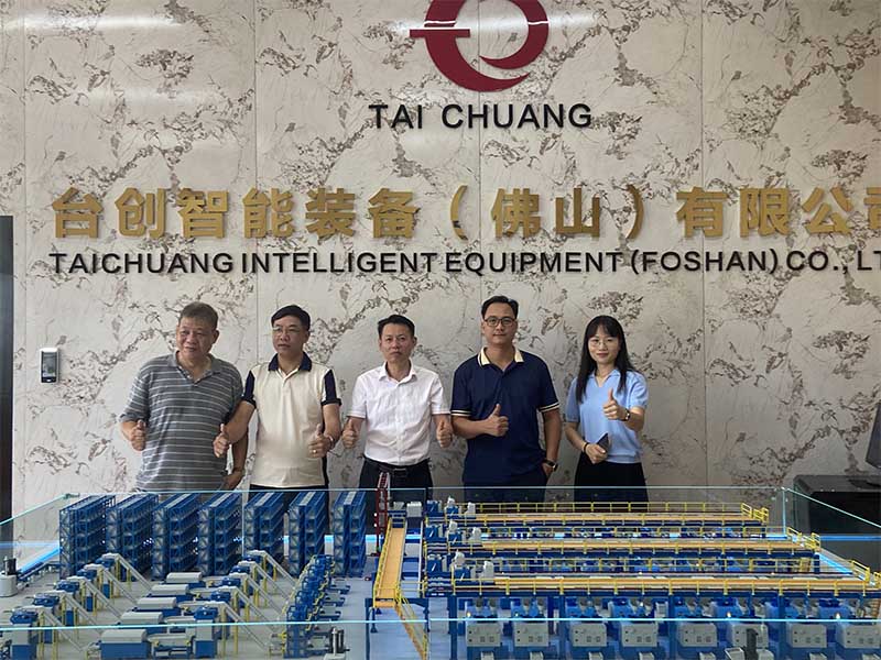 Vietnam Customer Visits TAICHUANG Intelligent for Nut Tapping Machine Cooperation
