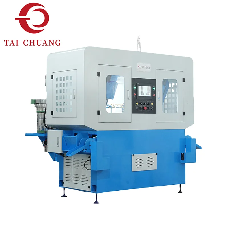 Double Spindle Vertical Reciprocating Nut Tapping Machine
