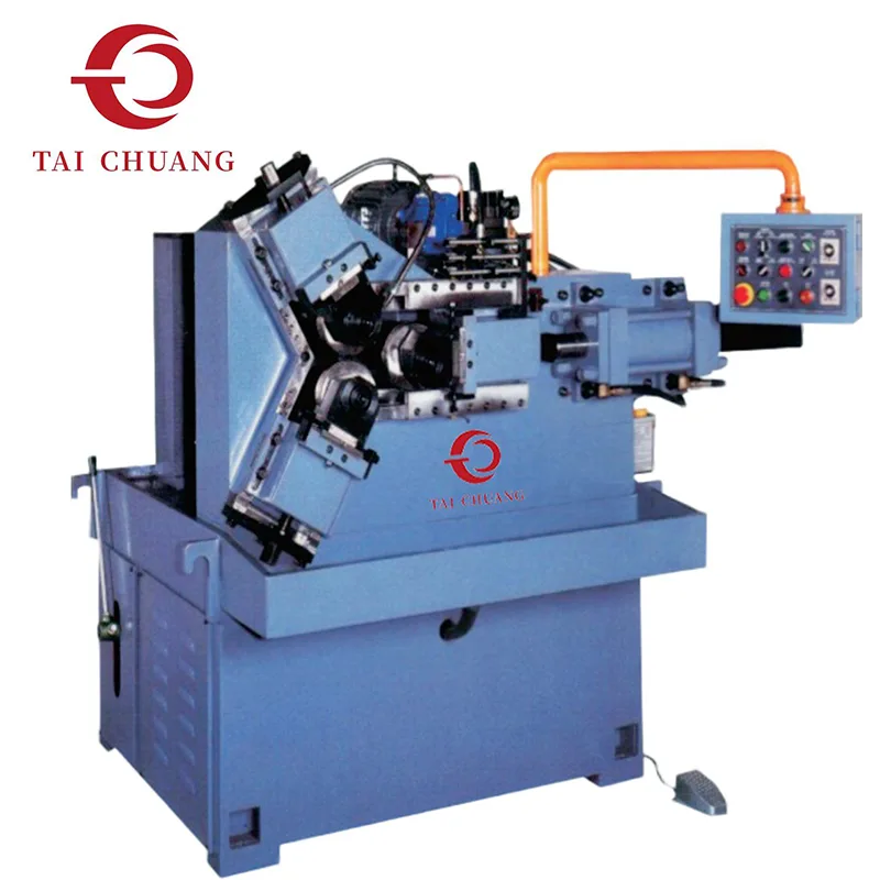 Variable Speed Hydraulic Round Bar Thread Rolling Machine