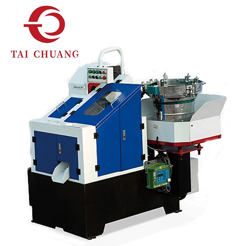 Vibrator Feeder Type Threading Rolling Machine with Gear Exposed